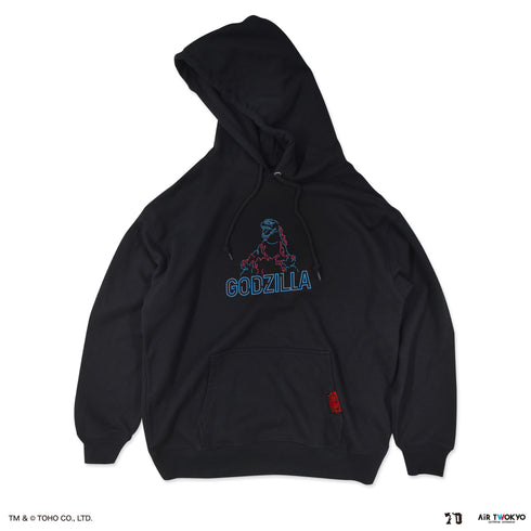 『ゴジラ』ゴジラ 70 周年記念 平成・VS シリーズ シーンイラストパーカー 2(ゴジラ香港上陸) S