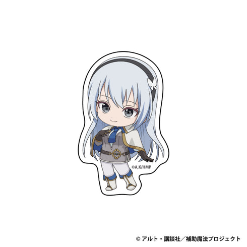 『味方が弱すぎて補助魔法に徹していた宮廷魔法師、追放されて最強を目指す』ダイカットステッカー クラシア