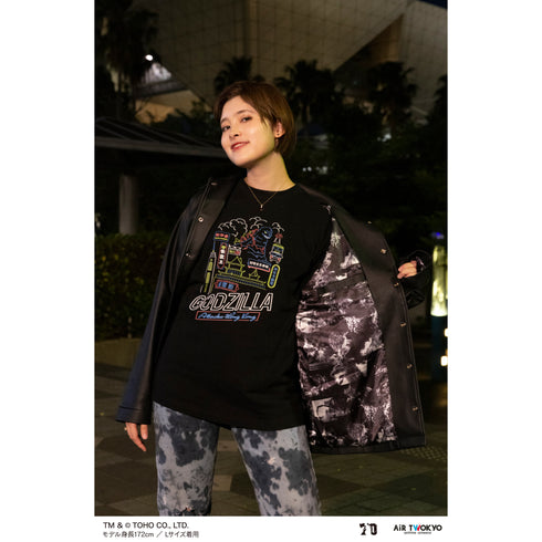 『ゴジラ』ゴジラ 70 周年記念 平成・VS シリーズ 合皮ジャケット(ゴジラ VS デストロイア)