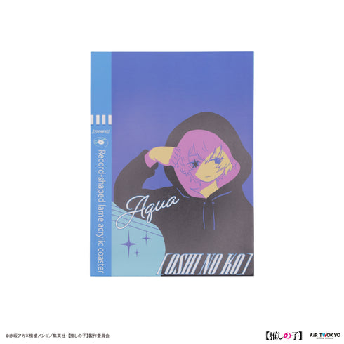 『【推しの子】』第1弾 レコード型ラメアクリルコースター アクア