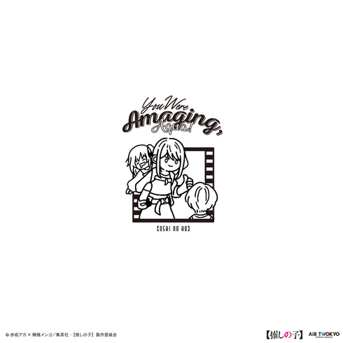 『【推しの子】』TVアニメ第2弾 モノトーンシーンイラストパーカー 1(アイ)ホワイト