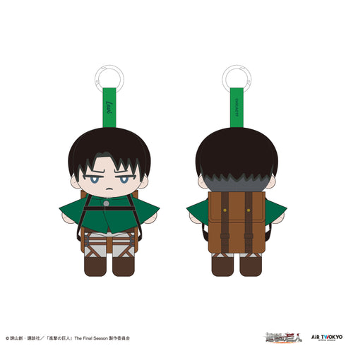 『進撃の巨人』TVアニメぬいぐるみポーチ付きエコバッグ(リヴァイ)