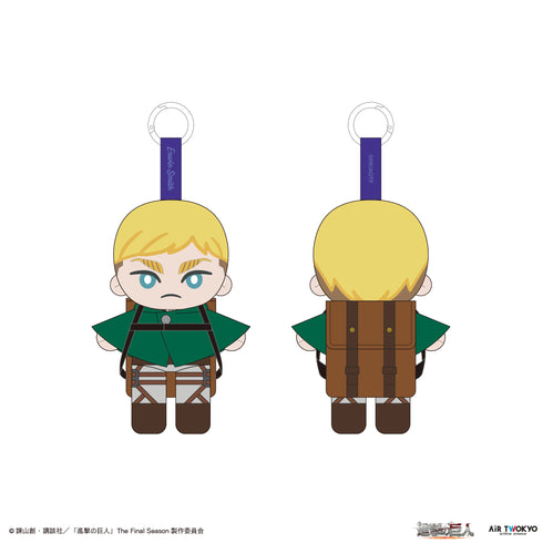 『進撃の巨人』TVアニメぬいぐるみポーチ付きエコバッグ(エルヴィン)