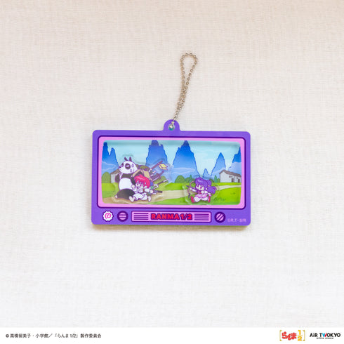 『らんま1/2』TVアニメ第2弾 シャカシャカキーホルダー 3(らんま&玄馬(パンダ) & シャンプー)