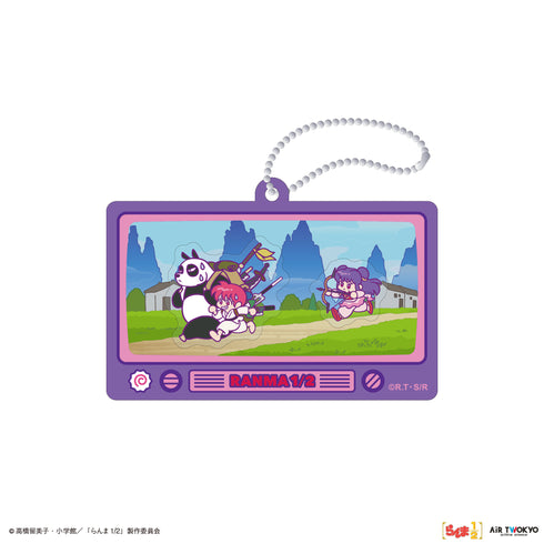 『らんま1/2』TVアニメ第2弾 シャカシャカキーホルダー 3(らんま&玄馬(パンダ) & シャンプー)