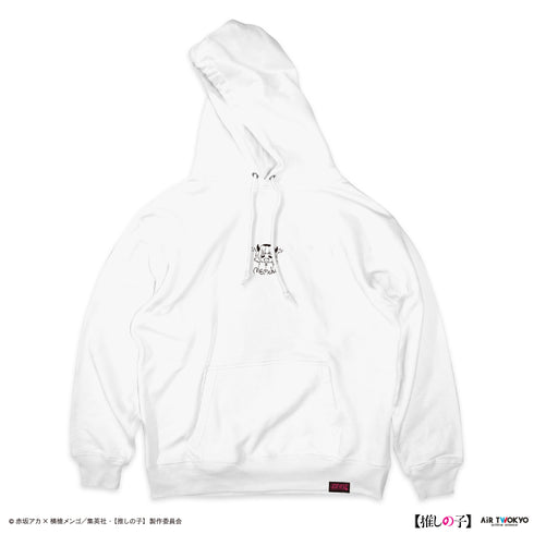 『【推しの子】』TVアニメ第2弾 モノトーンシーンイラストパーカー 6(MEMちょ)ホワイト