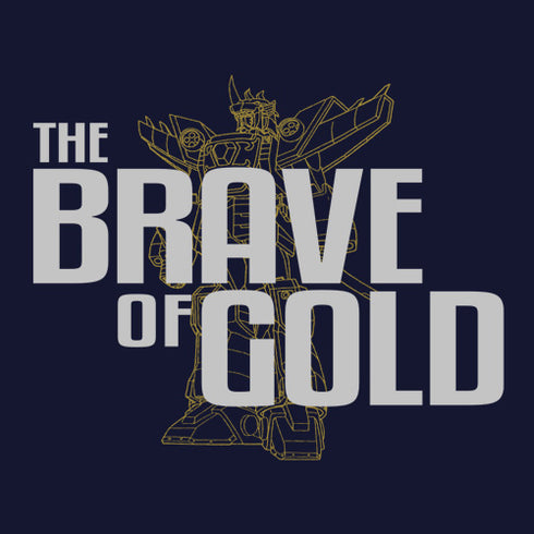 『黄金勇者ゴルドラン』 黄金勇者ゴルドラン Tシャツ/NAVY