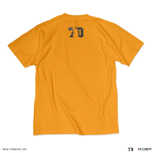 『ゴジラ』ゴジラ 70 周年記念 昭和シリーズ シーンイラスト T シャツ 1(サンセット)