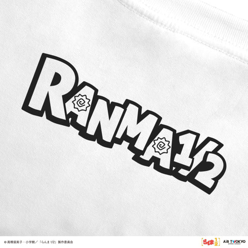 『らんま1/2』TVアニメ第2弾 ポップイラストTシャツ 1(早乙女乱馬 & 天道あかね)