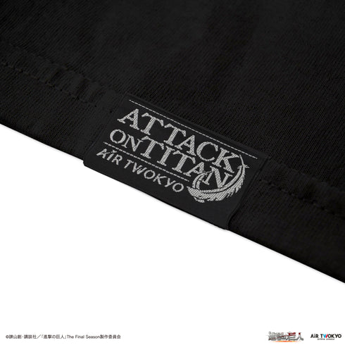 『進撃の巨人』The Final Season ウォールアートTシャツ(エレン)