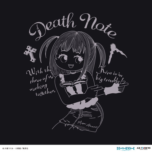 《死亡笔记》第一弹 场景插画卫衣 1(弥海砂)黑色