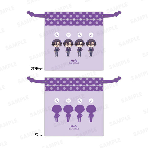 『カラフルピーチ』からぴちコレクションVol.2 きんちゃくポーチ もふ Ver.