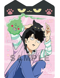 『モブサイコ100 Ⅲ』ダイカットステッカー 猫と仲良しVer. 影山茂夫&エクボ