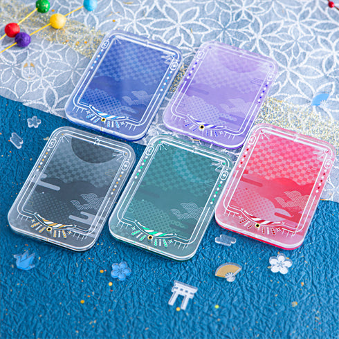 『推し活グッズ【ときメーク】』和風フレーム_緑