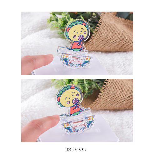 『COJI-COJI Flower Break Time』ゆらゆらアクリルフィギュア Flower Break Time 01.コジコジ