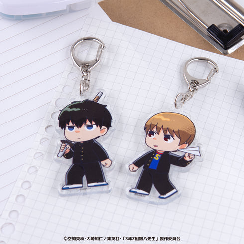 『3年Z組銀八先生』ラメアクリルキーホルダー 08.神威