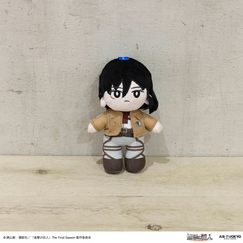 『進撃の巨人』TVアニメぬいぐるみポーチ付きエコバッグ(ミカサ)