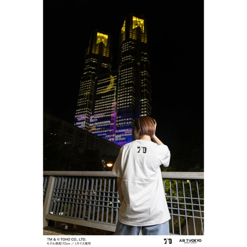 『ゴジラ』ゴジラ 70 周年記念 平成・VS シリーズ シーンイラスト T シャツ 2(メカキングギドラ)