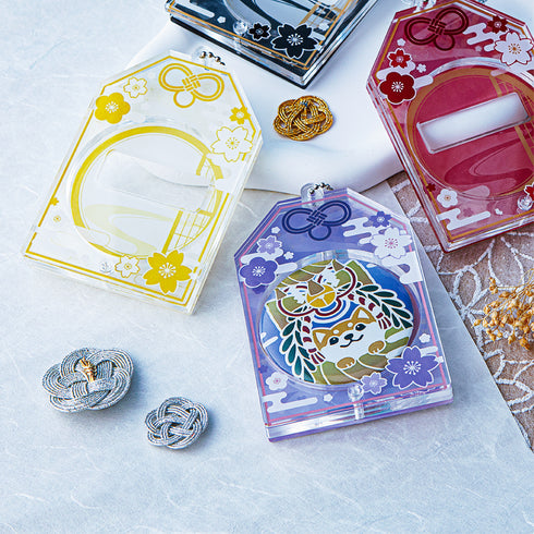 『推し活グッズ【ときメーク】』お守り缶バッジフレーム_空