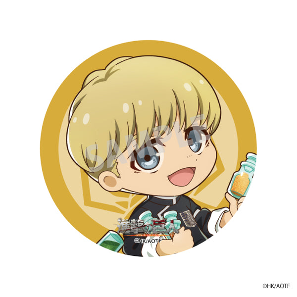 『進撃の巨人』巨人祭 デフォルメ缶バッジ アルミン