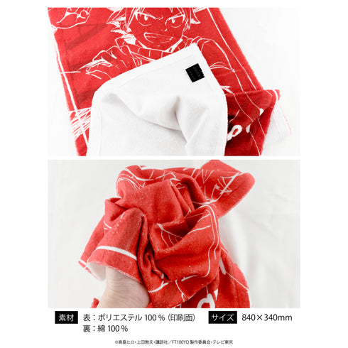 『FAIRY TAIL 100 年クエスト』フェイスタオル 02.ルーシィ