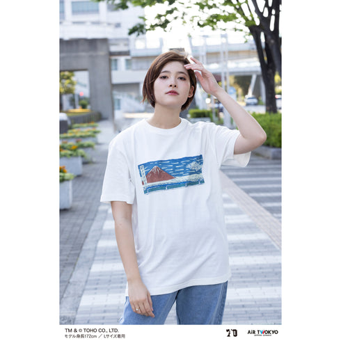 『ゴジラ』ゴジラ 70 周年記念 平成・VS シリーズ シーンイラスト T シャツ 3(メカゴジラ)