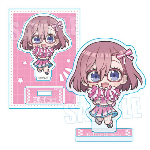 『2.5次元の誘惑』ミニスタンド /天乃 リリサ チアガールver.