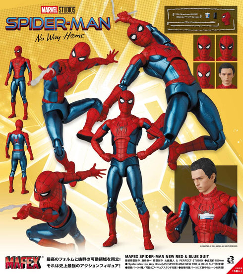 『スパイダーマン』MAFEX SPIDER-MAN NEW RED & BLUE SUIT
