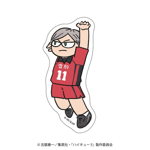 『ハイキュー!!』ジロリ ダイカットステッカー 試合Ver. 灰羽リエーフ