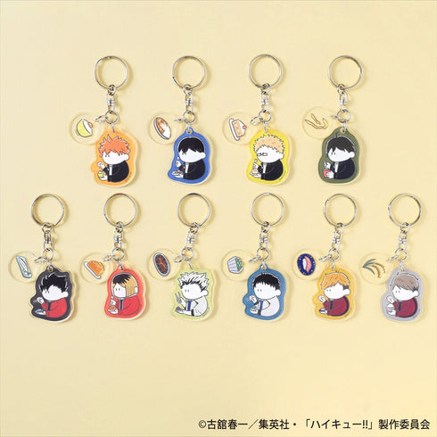 『ハイキュー!!』トレーディング2連アクリルキーホルダー -いただきますVol.1-【BOX】