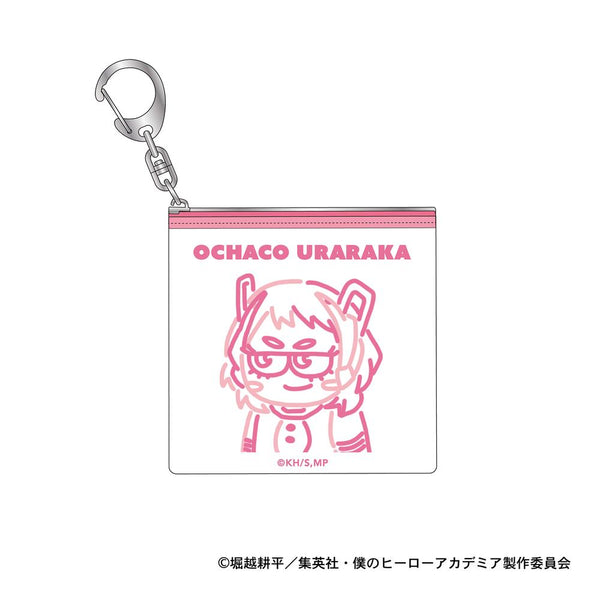 『僕のヒーローアカデミア』ジロリ PVCミニケース-ラインアートVer.- 麗日お茶子