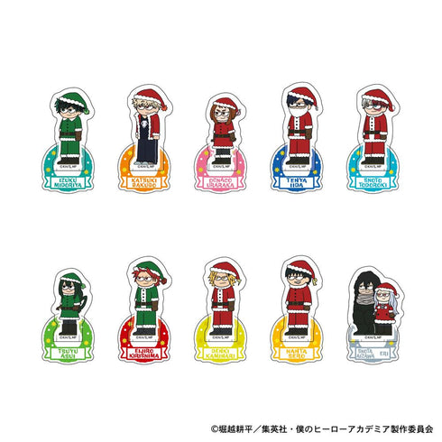 『僕のヒーローアカデミア』ジロリ トレーディングミニアクリルスタンド ークリスマスVer.-【BOX】