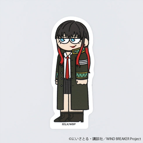 『WIND BREAKER』ジロリ ダイカットステッカー 椿野佑