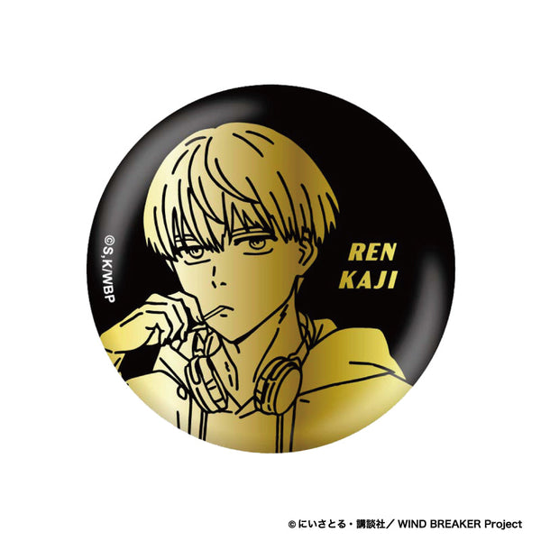 『WIND BREAKER』箔押し缶バッジ 梶蓮