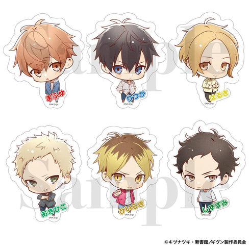 『ギヴン 柊mix』ステッカーセット 公式デフォルメキャラクターVer.【202508再販】