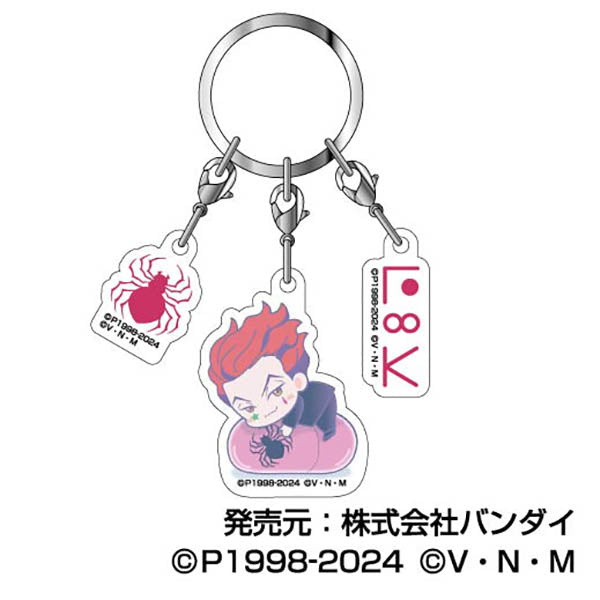 『HUNTER×HUNTER』3連アクリルキーホルダー はぐみーつ04 ヒソカ