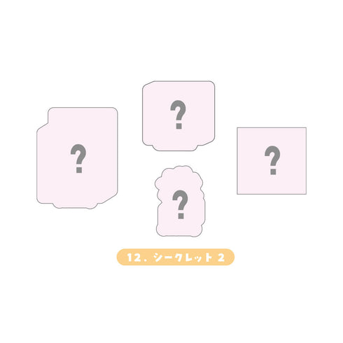 『サンリオキャラクターズ』シークレットマルシェステッカー【BOX】