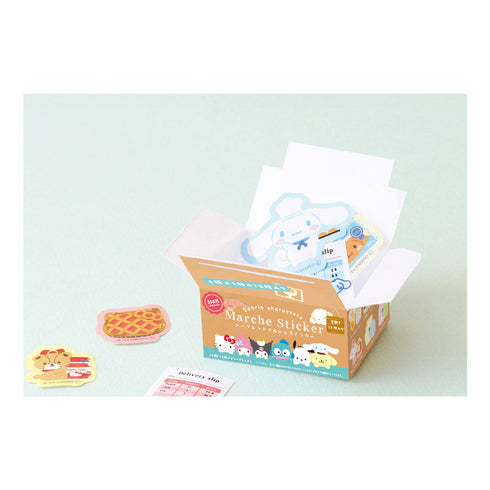 『サンリオキャラクターズ』シークレットマルシェステッカー【BOX】