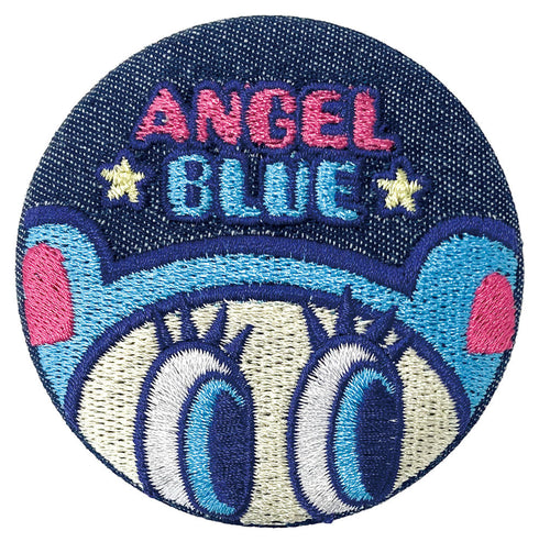 『ANGEL BLUE』エンジェルブルー シークレットデニム刺繍缶バッジ【BOX】