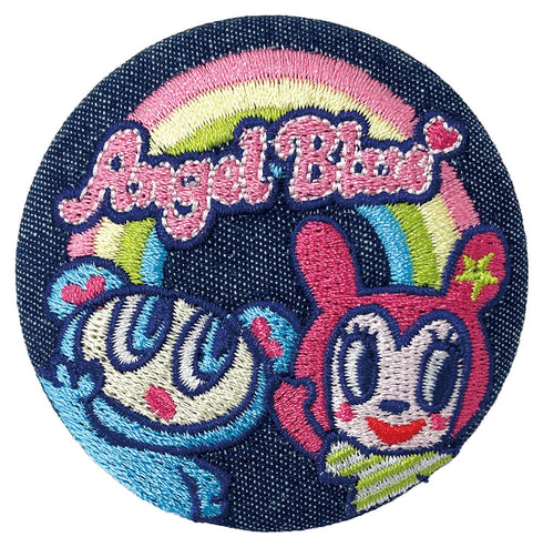 『ANGEL BLUE』エンジェルブルー シークレットデニム刺繍缶バッジ【BOX】