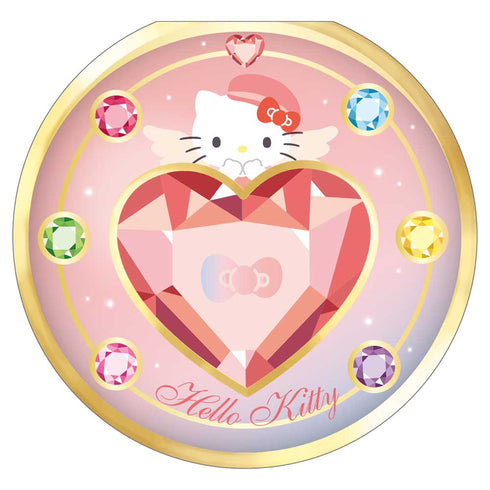 『サンリオキャラクターズ』コンパクト風メモ マジカルジュエリー ハローキティ