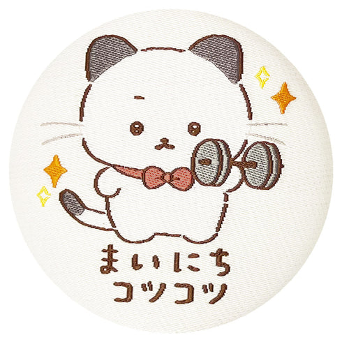 『いしよわちゃん』シークレット織刺繍缶バッジ【BOX】