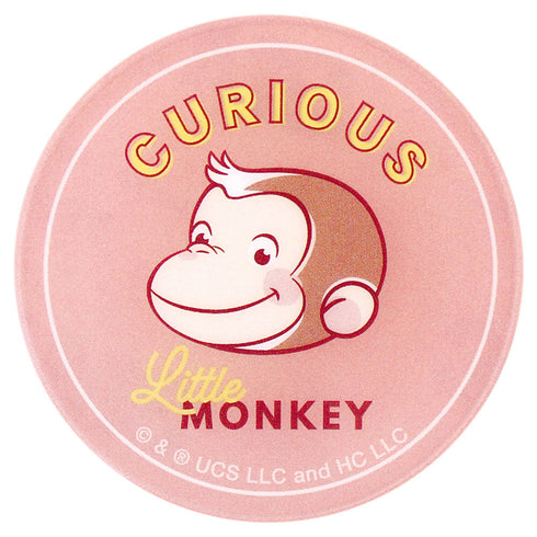 『おさるのジョージ』シークレットアクリルステッカー パステル【BOX】