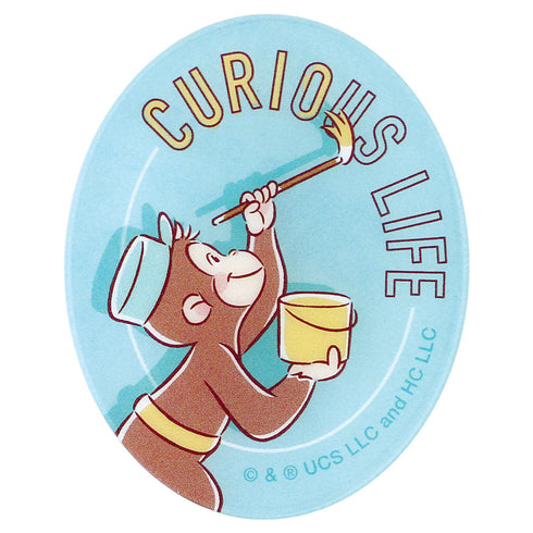 『おさるのジョージ』シークレットアクリルステッカー パステル【BOX】