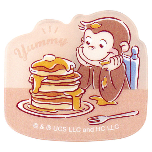 『おさるのジョージ』シークレットアクリルステッカー パステル【BOX】