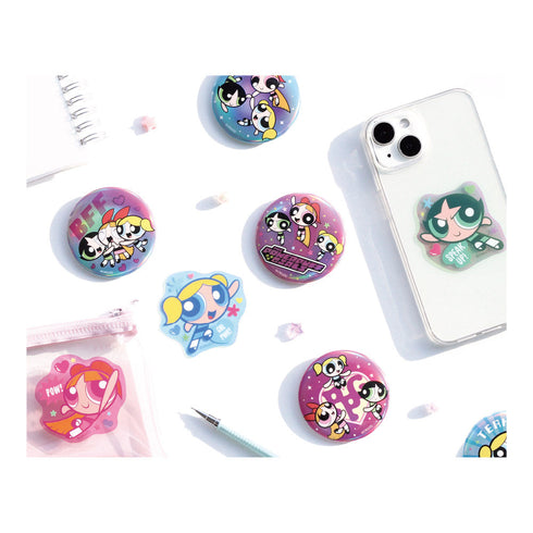 『パワーパフガールズ』シークレットオーロラ缶バッジ【BOX】