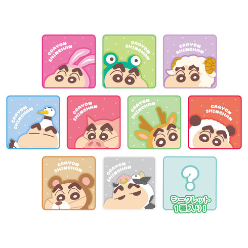 『クレヨンしんちゃん』シークレットミニタオル 変身しんちゃん【BOX】