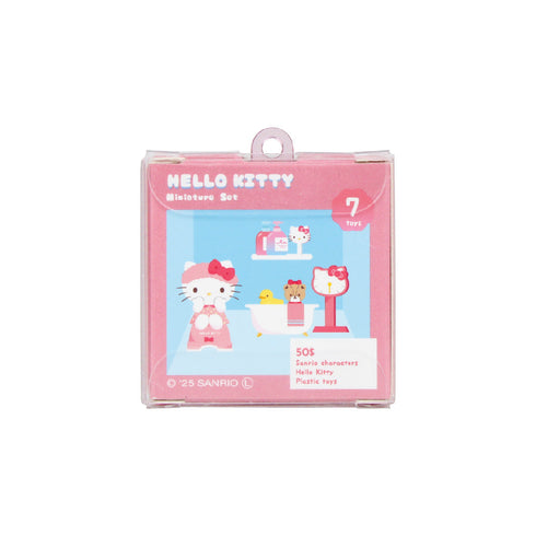 『サンリオキャラクターズ』パッケージ風ミニチュアキーホルダー ハローキティ