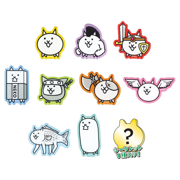 『にゃんこ大戦争』シークレットアクリルステッカー【BOX】