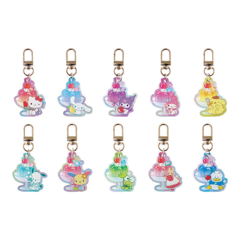 『サンリオキャラクターズ』トレーディングぷっくりアクリルチャーム ジグリーゼリー【BOX】